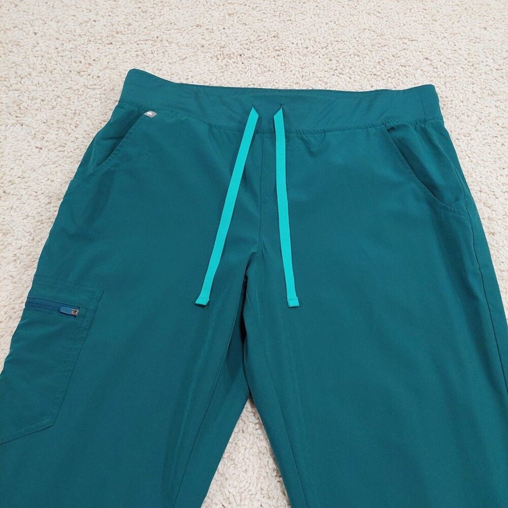 Figs Teal Jogger Pants - Picture 3 of 9